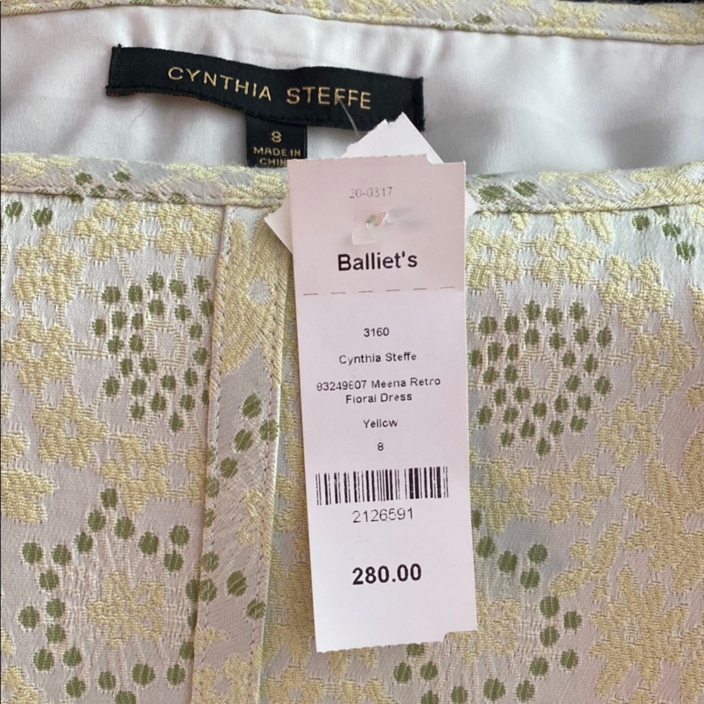 New Cynthia Steffe Yellow Dress - Picture 8 of 8